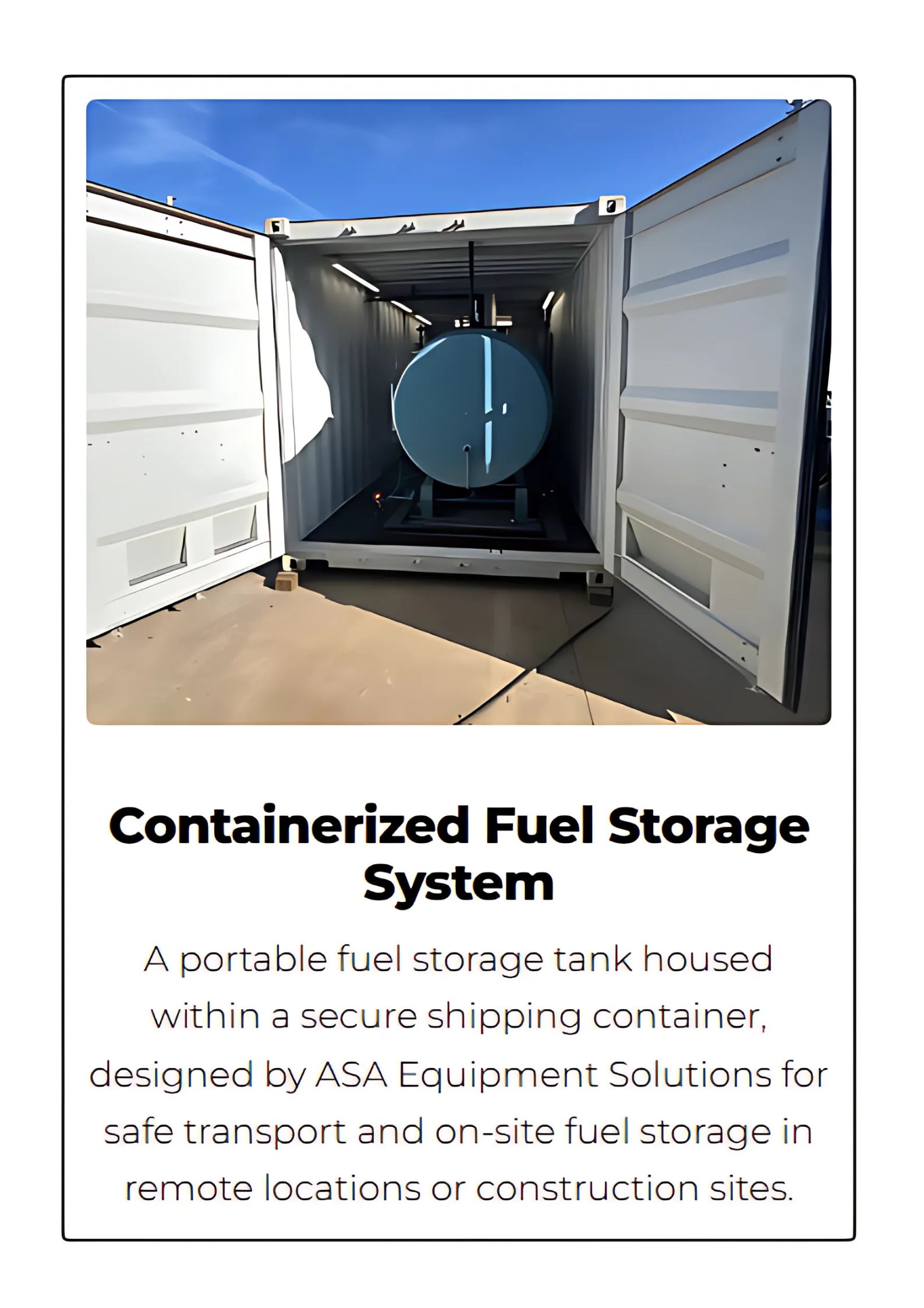 ASA Equipment Solutions